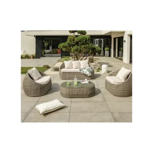 Certifié Salon de jardin design Isa