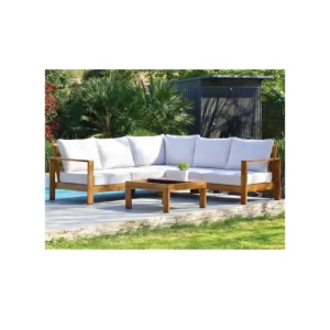 Salon de jardin d‘angle Majorque 5 places Meilleure Vente