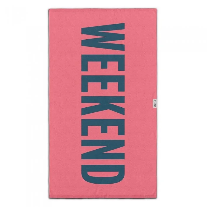 Serviette WEEKEND Commander Vite