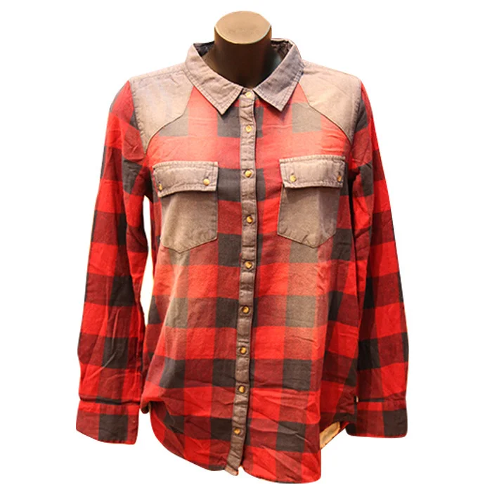 Chemise manches longues Check Mate Prix Bas