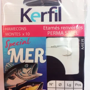 HAMEÇONS MONTES SPECIAL MER N°1/0 LES 10 Prix Bas