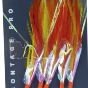 Commande En Gros BAS DE LIGNE MAQUEREAU 5 HAM N°2/0 PLUMES R/J
