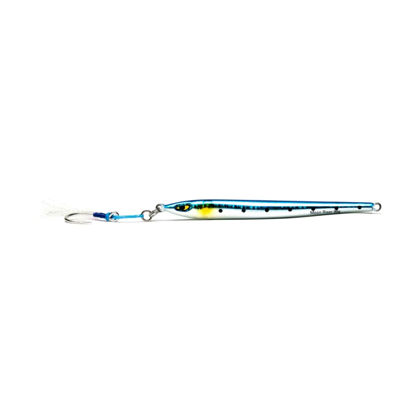 Dernière Chance CUILLER JIG MUSTAD MOON RISER 120 G BLEU SARDINE