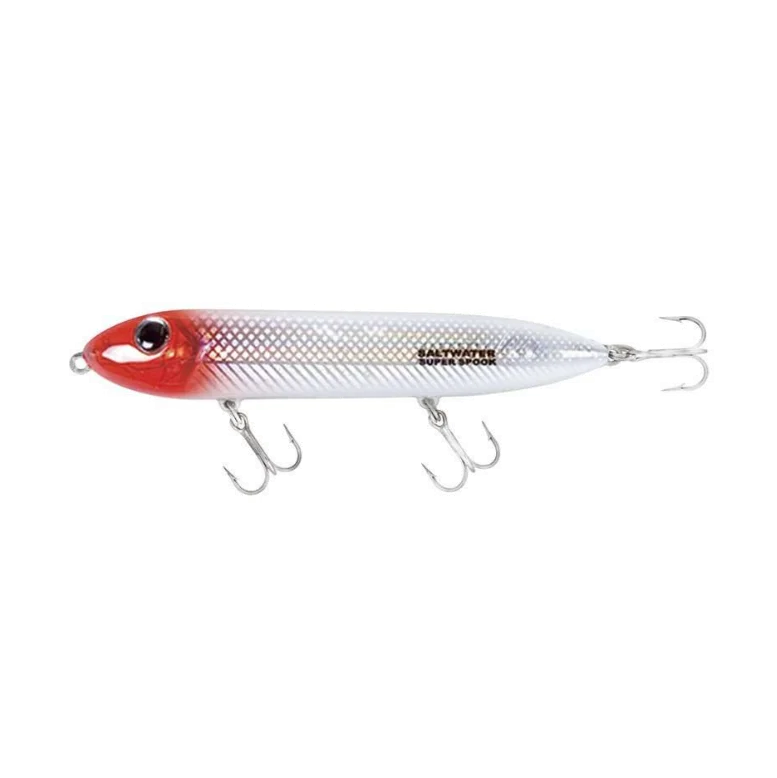 SUPER SPOOK - 5" 125 mm - BLANC/TETE ROUGE (RH) Haute Qualité