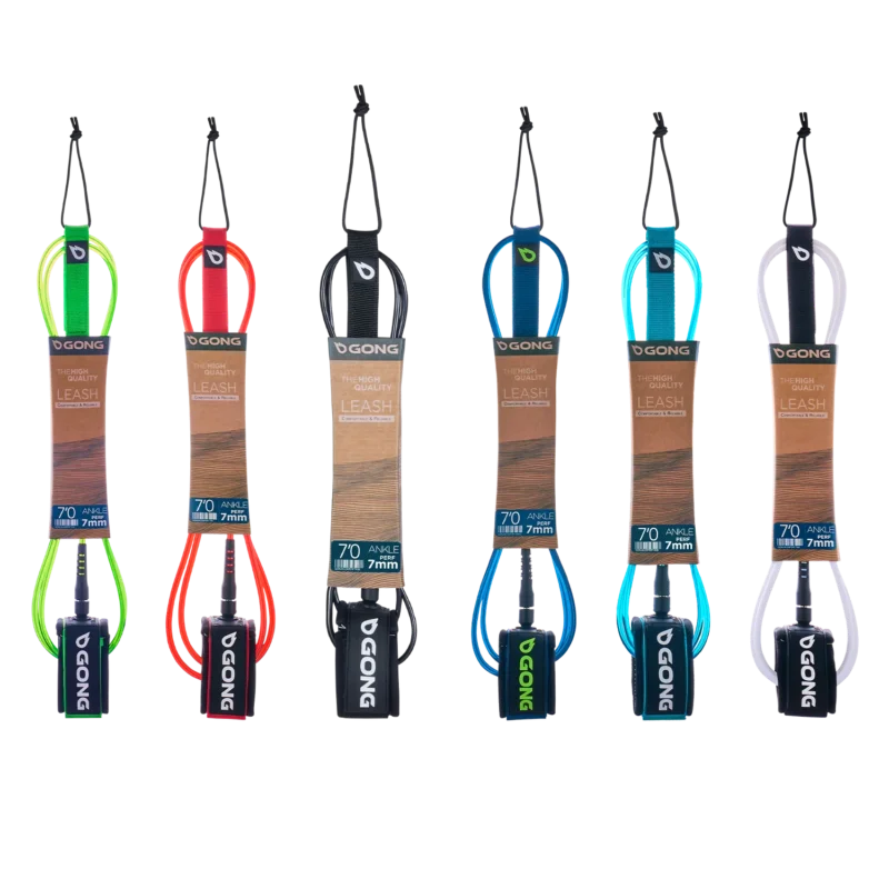 Commander Maintenant Surf / SUP Perf Ankle Leash - 7mm - Green