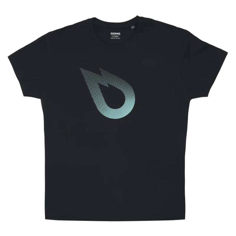 Flame Ball Unisex T-Shirt Organic Cotton - Bleu Marine Quantité Limitée