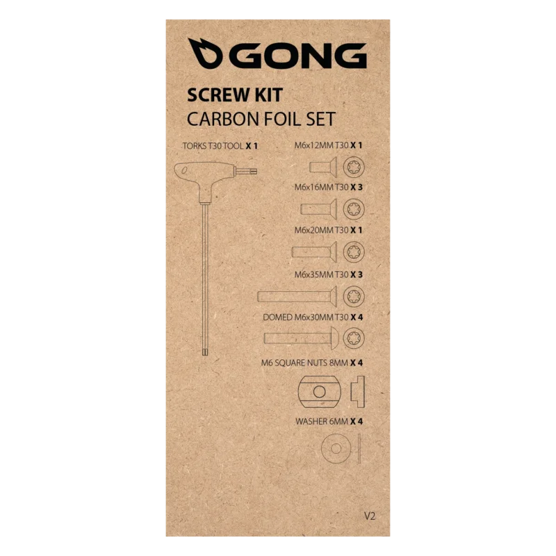 Complete Screw Kit Carbon Foil V2 Nouvelle Collection