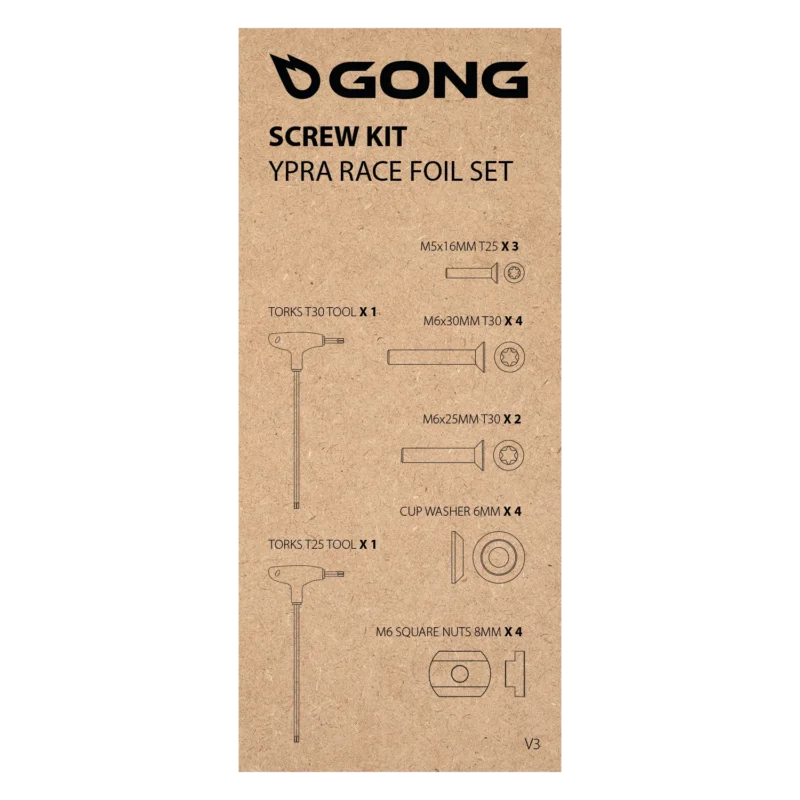 Livraison Express Complete Screw Kit Ypra Race Foil V3