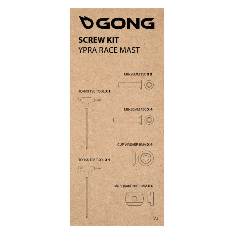 Meilleur Choix Screw Kit Carbon Mast Top Plate Ypra Race V3