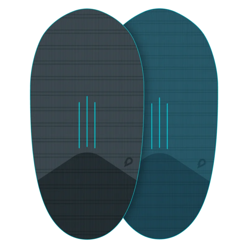 Wingfoil Ridge Traction Pad - Shape Mint FSP 2X / FSP Pro - Grey / blue Nouvelle Collection