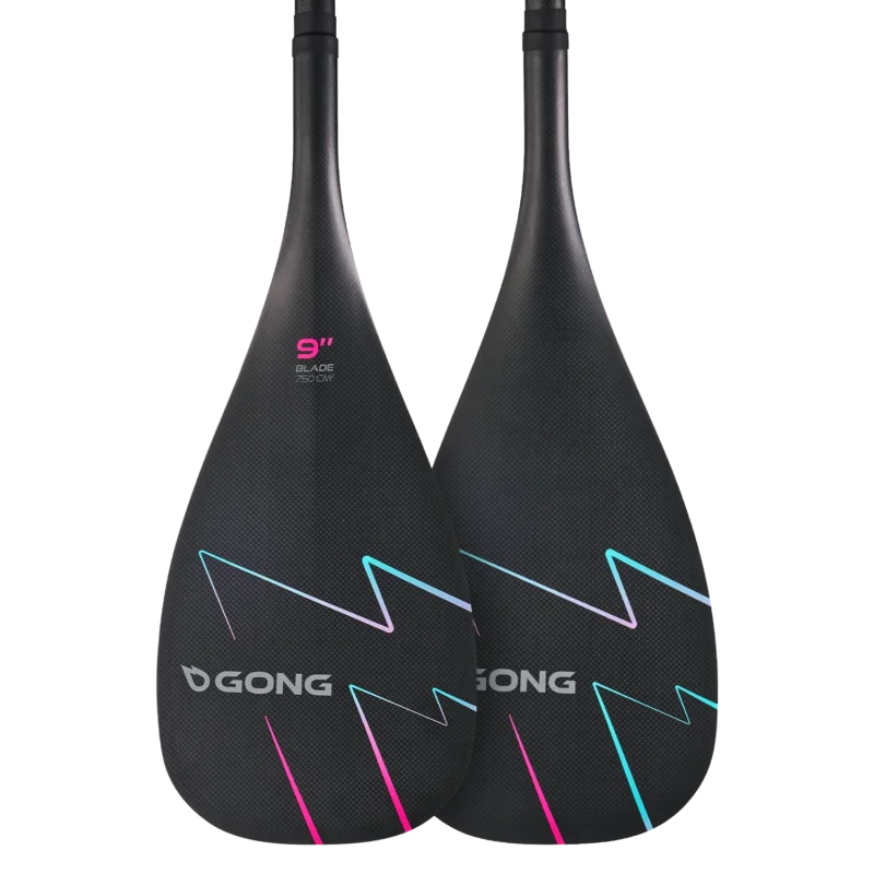 Pagaie Carbon Pro 9 - Carbon 165cm Pink / Blue Second Hand 13196 Paiement Sécurisé