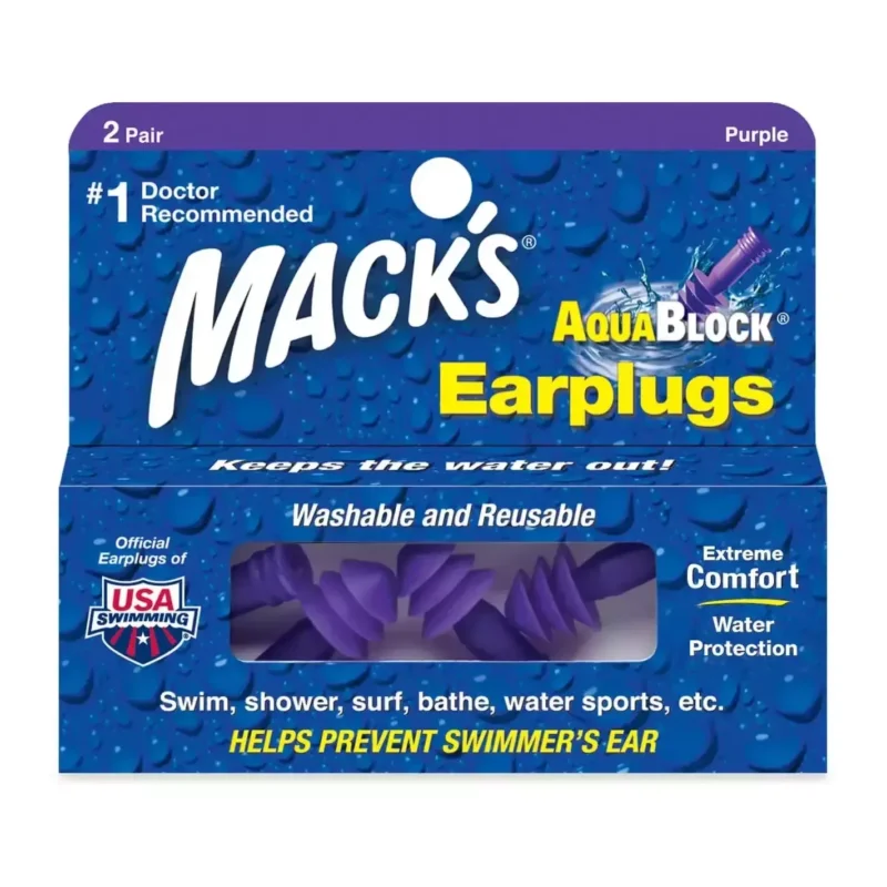 Bouchons d‘oreille Mack´s AquaBlock - 2 paires Achetez Aujourd'hui
