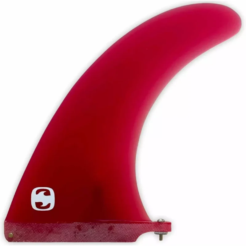 Aileron surf longboard Mundo-Surf Fluid Red Bon Marché