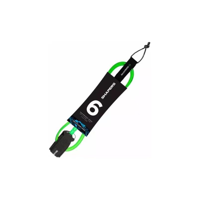Leash de surf Shapers Air Lite green Solde