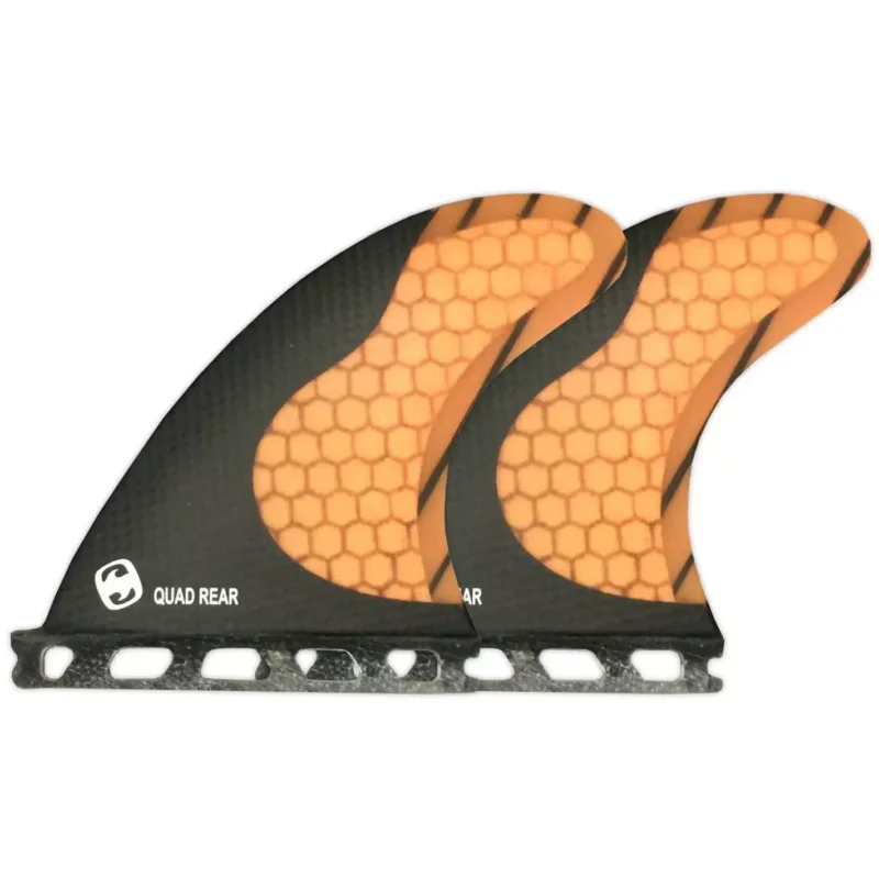 Dérive arrières quad Mundo-Surf MS-1 Carbon Single Tab Orange Soldes