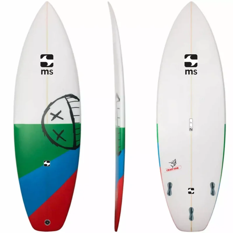 Planche de surf MS Crazy Fish Squash Offre Limitée