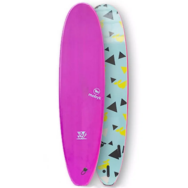 Nouvel Arrivage Planche de surf softboard Mobyk Classic Long Violet Jade