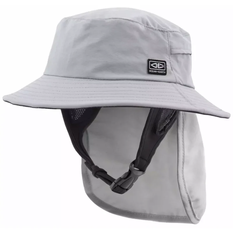 Bon Marché Chapeau Ocean & Earth Indo Surf hat Stiff Peak Grey