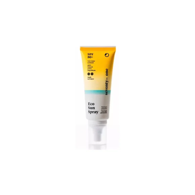 Prix Choc Créme solaire eco sun spray SPF50 Seventy One Percent