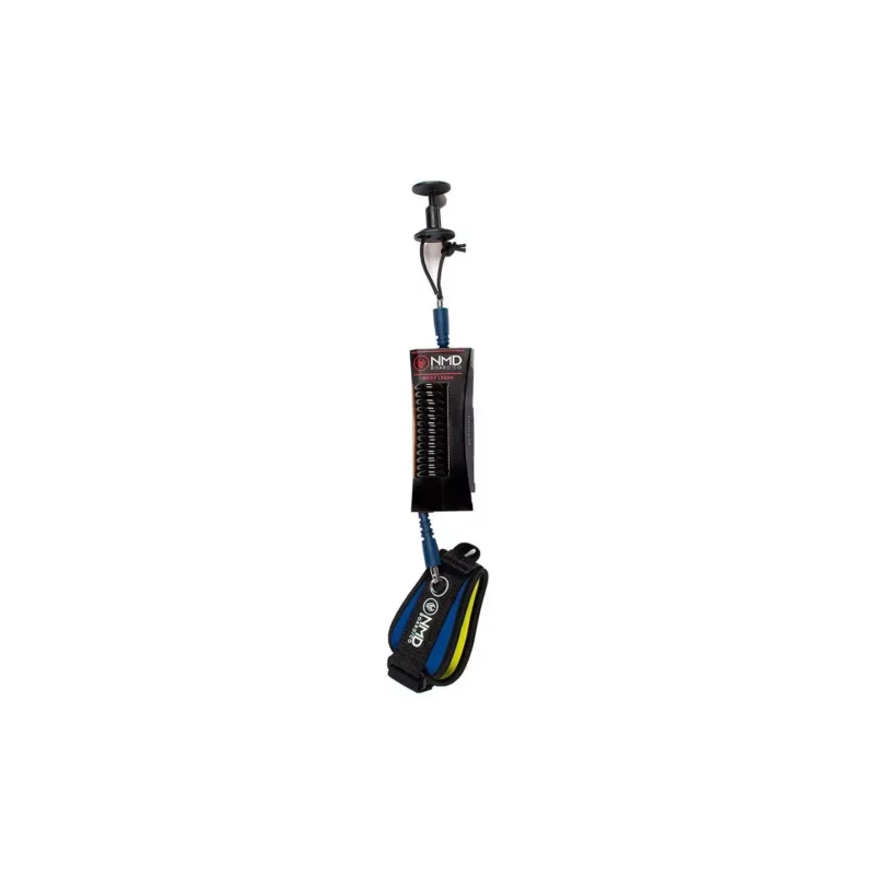 Dernier Modèle Leash de Bodyboard NMD Pro Biceps Black/Blue
