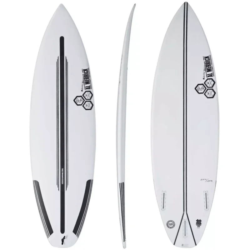 Planche de surf Channel Island Black and White Spine-Tek Pas Cher