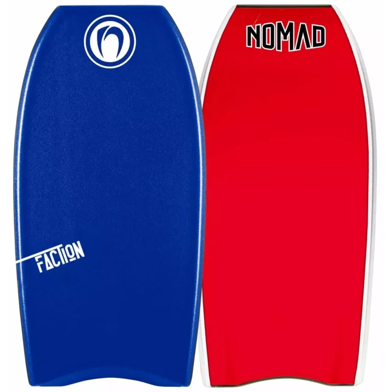 Planche de bodyboard Nomad Faction D12 Navy Blue/Red Expédition Rapide