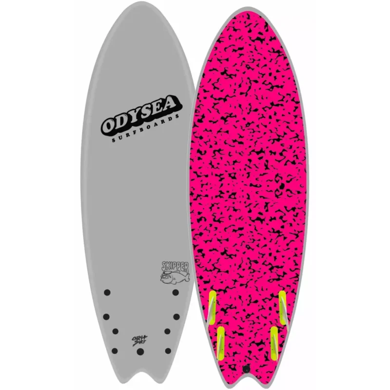 Commande En Gros Planche de surf softboard Catch Surf Skipper Quad Cool Grey