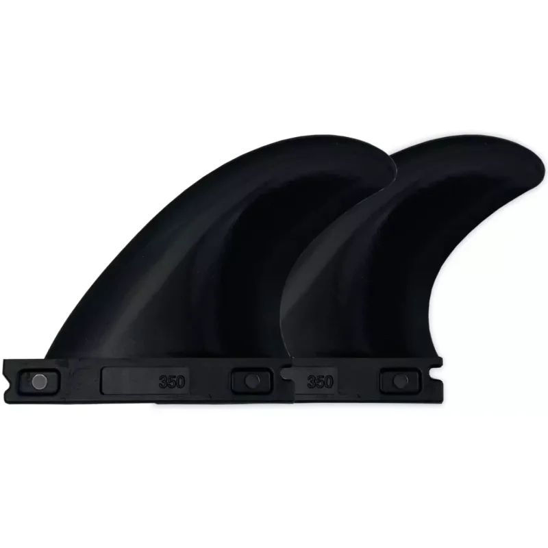 Ailerons stabilisateurs de longboard M-Fins Single Tab Black Satisfait Ou Remboursé