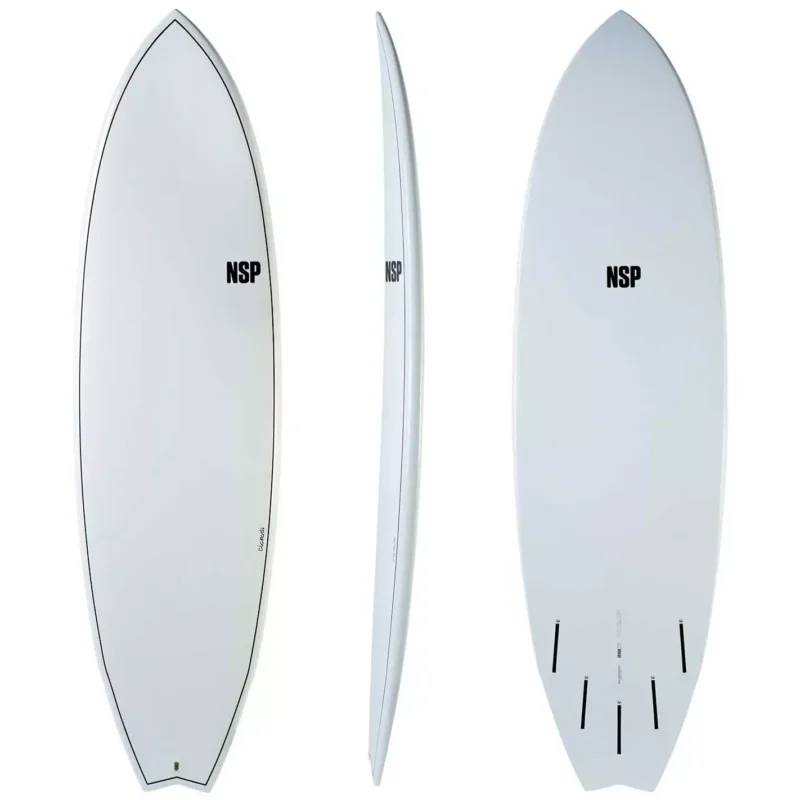 Planche de surf NSP fish Elements White Nouvel Arrivage