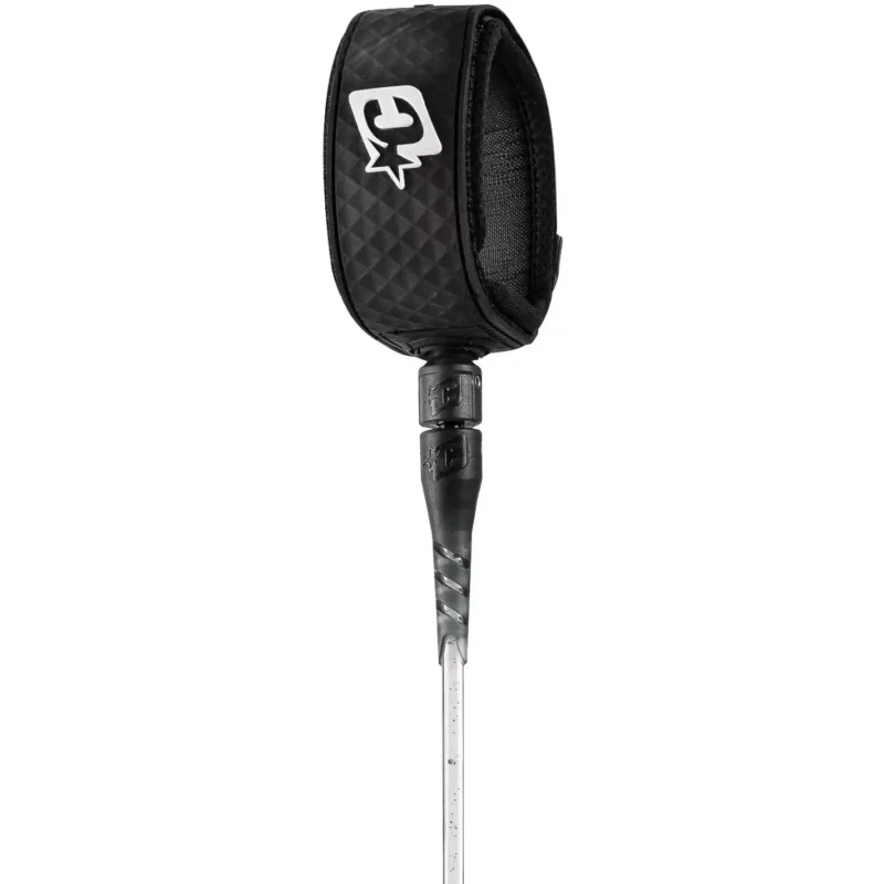 Nouvel Arrivage Leash de Surf Creatures Reliance Lite Black Speckle