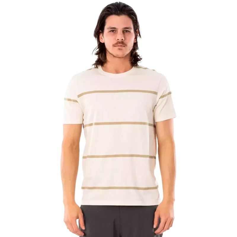 T-Shirt Rip Curl Sundown Stripe Tee Prix Choc