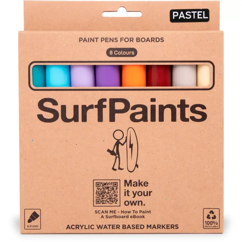 Nouveauté Peintures pour planches de surf SURFPAINTS Pastel