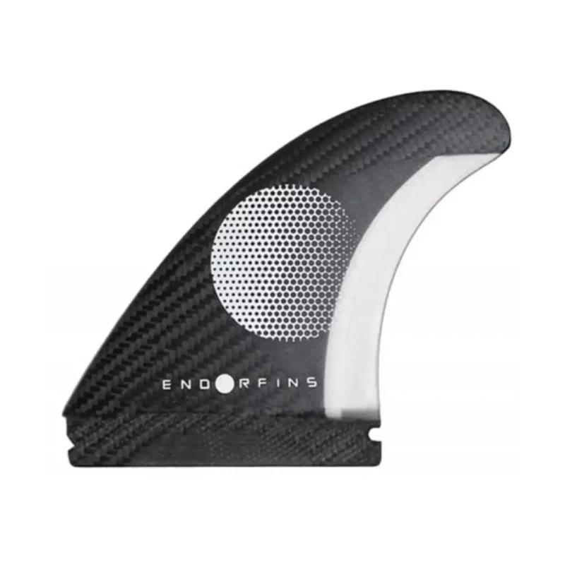 Ailerons de surf Endorfins KS1 Tri-Fin Black/White Authentique