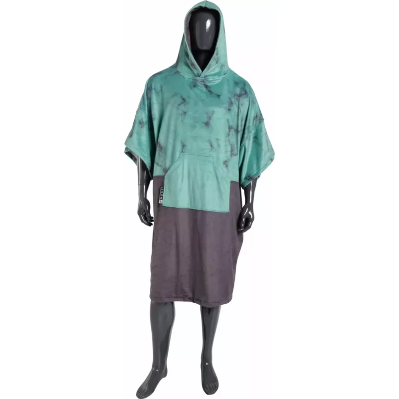 Poncho toalla Madness Teal Marble Meilleur Choix