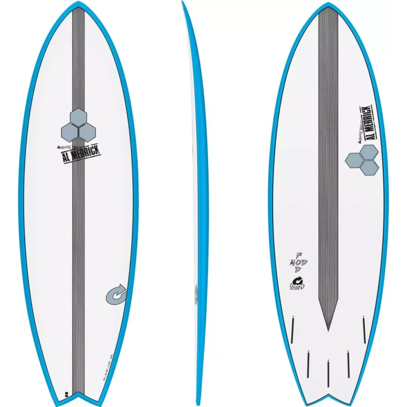 Planche de surf Torq Channel Island Pod Mod X-Lite White/Blue Marque