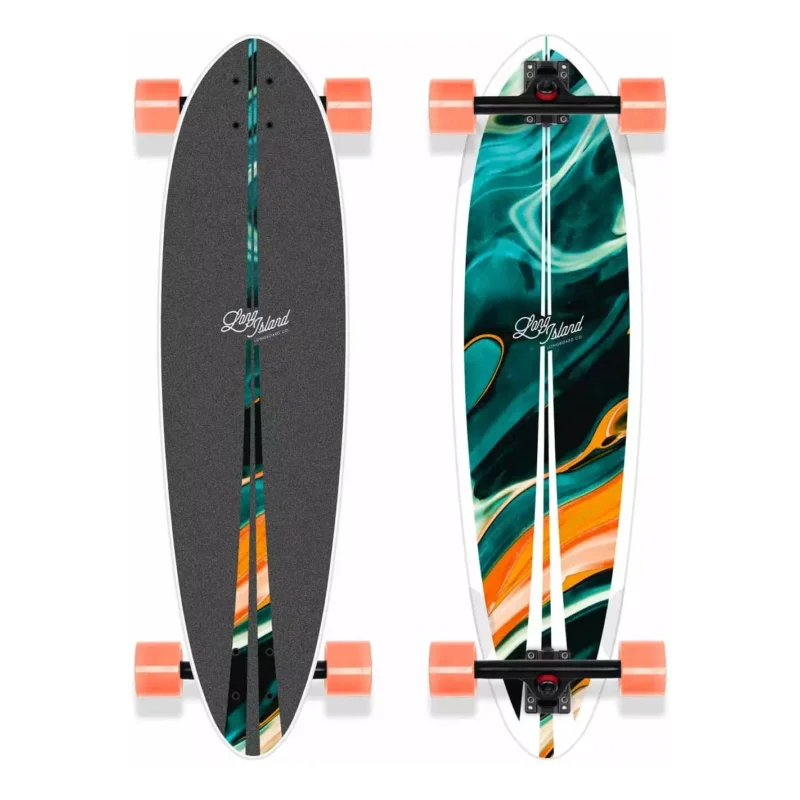 Skate Longoard Long Island Teal 35‘‘ Pintail Commande En Gros