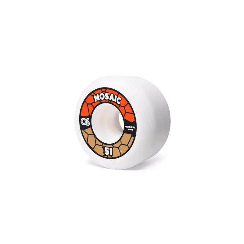 Certifié Roues de skateboard Mosaic Os Plaza 51mm