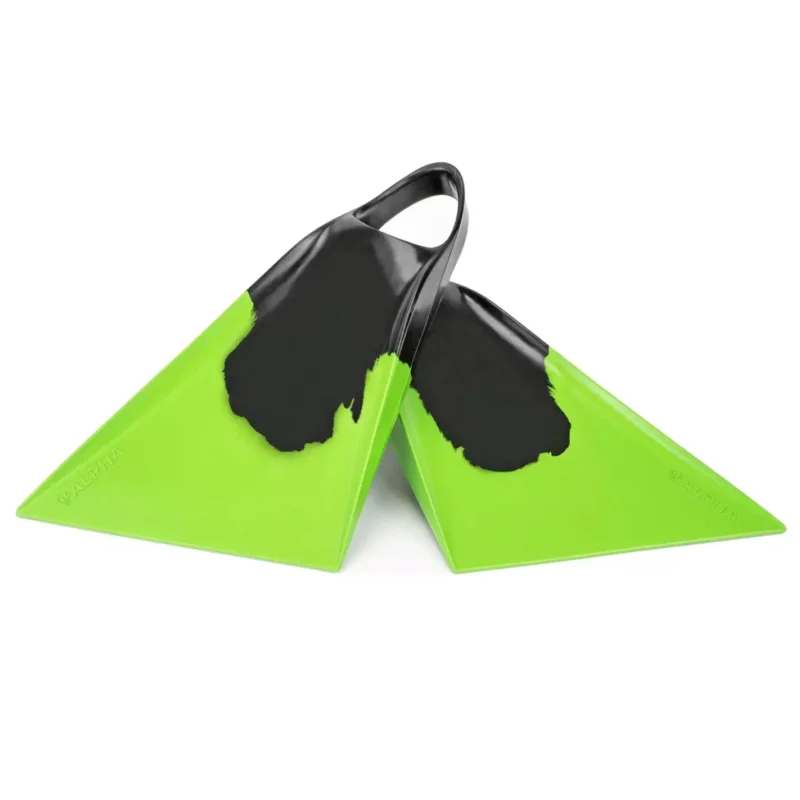 Palmes de bodyboard NMD Alpha Noir/vert Acheter En Ligne