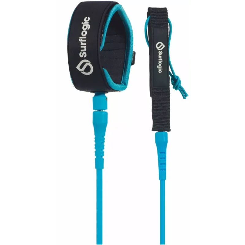 Leash de surf SurfLogic Longboard Ankle Cyan Prix Bas