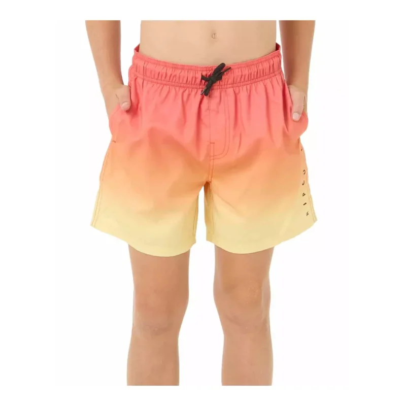 Achat Immédiat Maillot de bain Rip Curl FADE VOLLEY BOY HOT CORAL