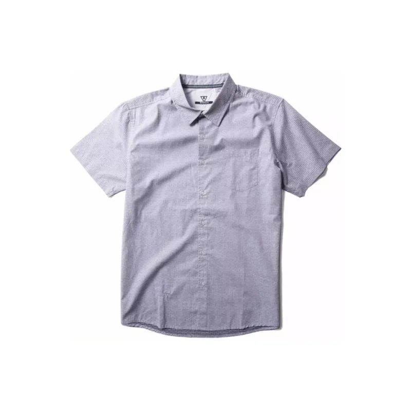 Chemise Vissla Breakers Stripe Dark Denim Haute Qualité
