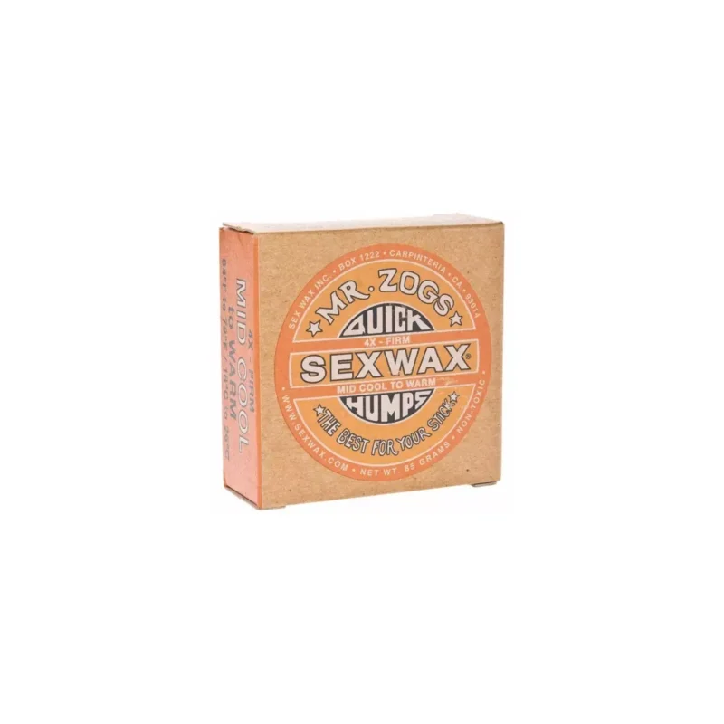 Seulement Aujourd'hui Wax Sex wax Quick Humps Mid-Cool to Warm (4x - Firm)