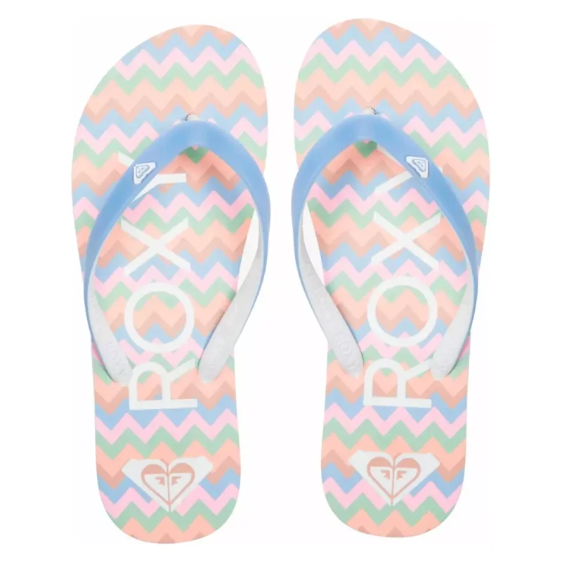 Offre Spéciale Tongs Roxy tahiti Blue Haze