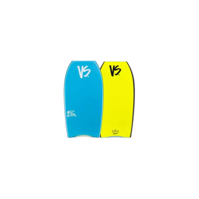 Planche de bodyboard VERSUS Flow Aqua/Yellow Promotion Saisonnière
