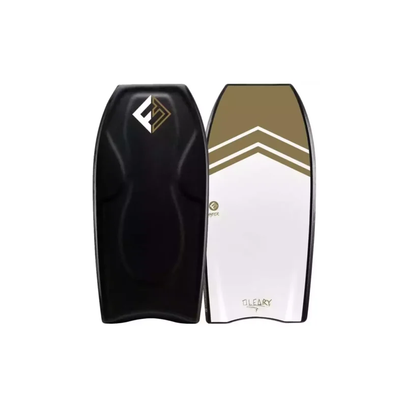 Vente Flash Planche de bodyboard Funkshen Chase O´Leary Hyper D12 PP Black/White/Gold