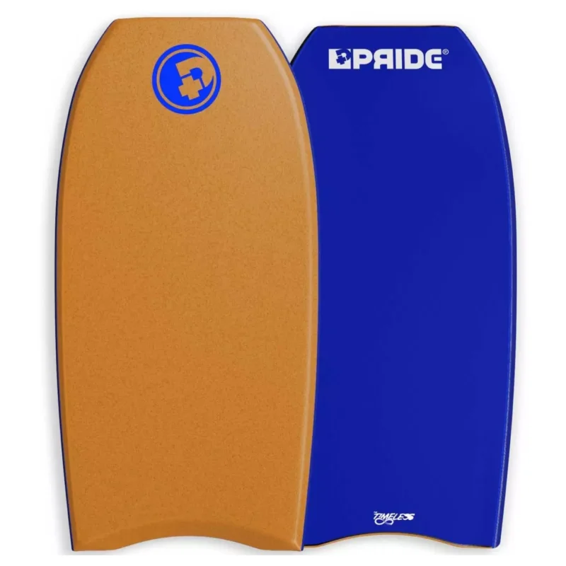 Bon Plan Planche de Bodyboard Pride Mini Timeless PE + HD Coper/Electric Blue