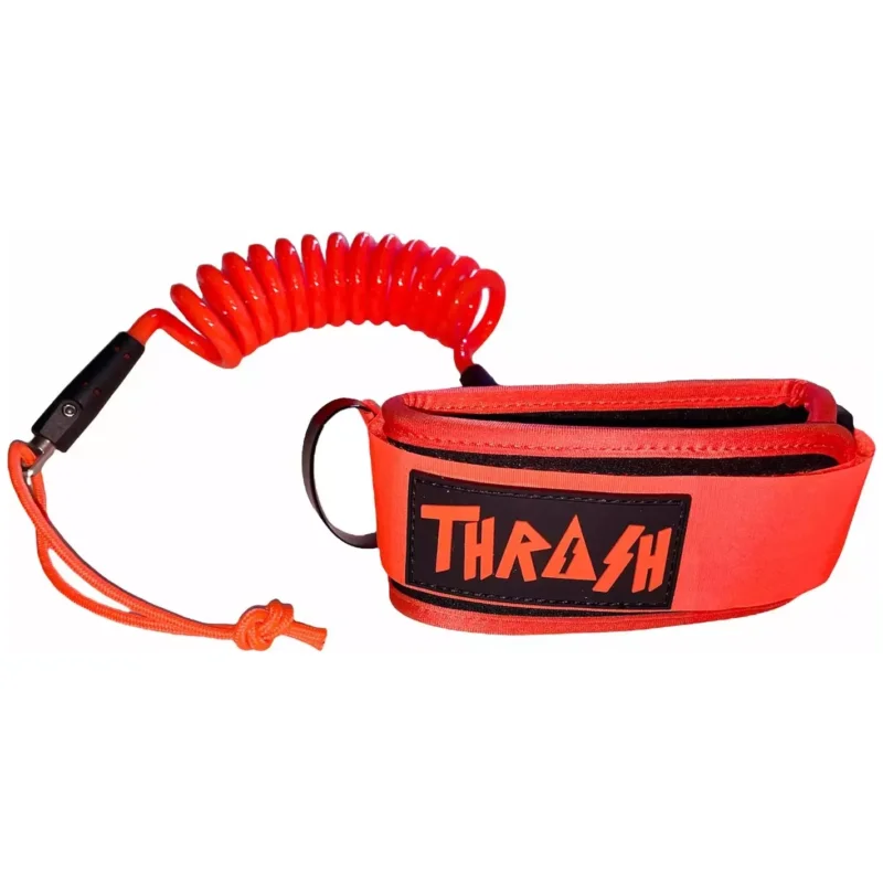 Leash de bodyboard Thrash Biceps V-Grip 8mm Orange Promotion