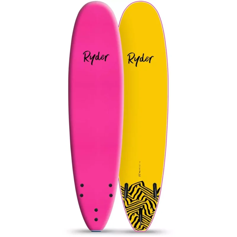 Planche de surf softboard Ryder Mal Pink/Yellow Paiement Sécurisé
