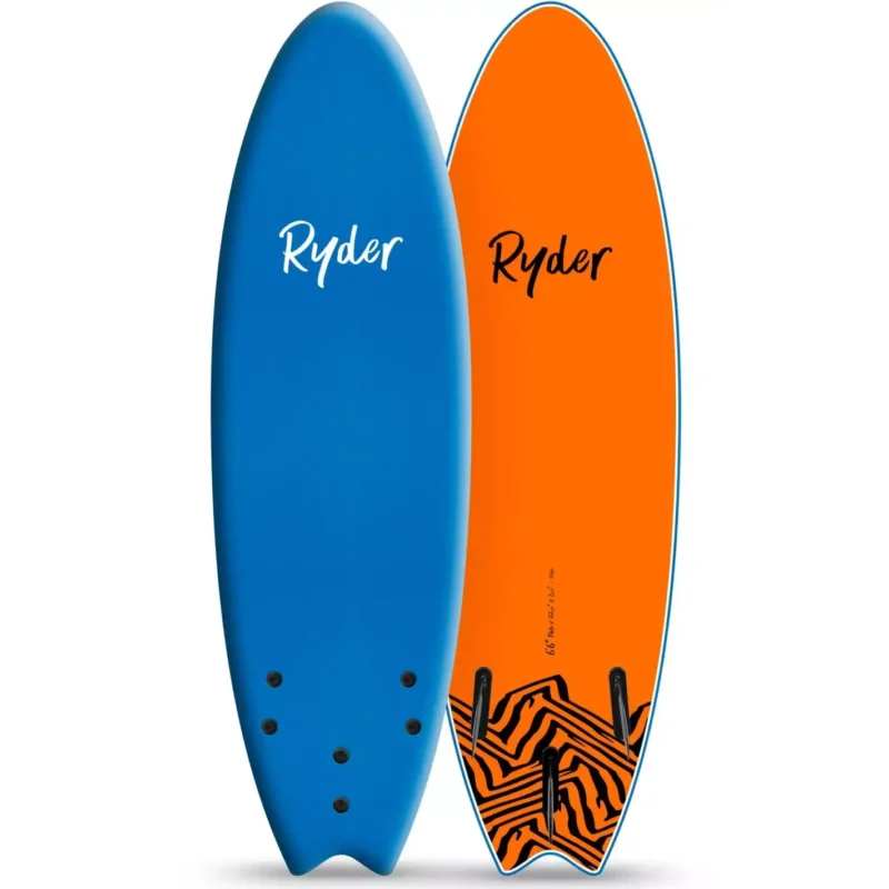 Planche de surf softboard Ryder Fish Midnight Blue/Orange Nouvel Arrivage