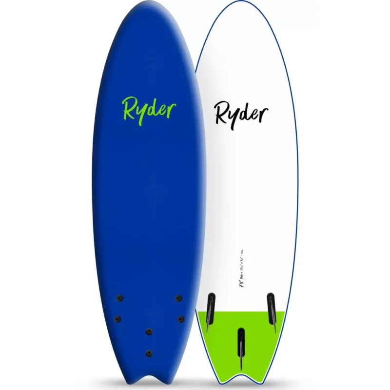 Jusqu'à Épuisement Des Stocks Planche de surf softboard Ryder Fish Midnight Blue/White
